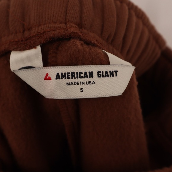 American Giant Classic Sweatpants Women's S Soft Silt Cotton Ribbed Tapered Leg - Picture 3 of 6